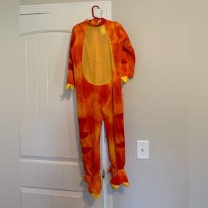 Orange Dinosaur Costume for Kids
